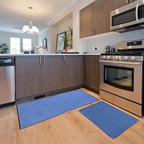 WC Kitchen Mat - Blue